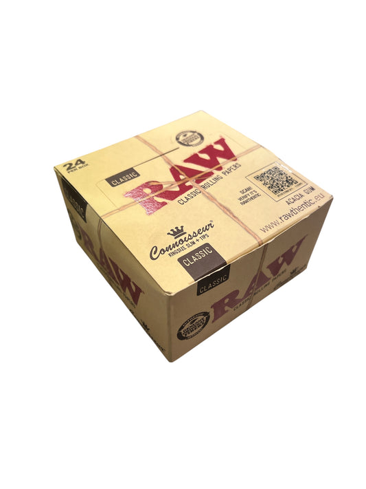Raw classic Connoisseur king size slim + Tips
