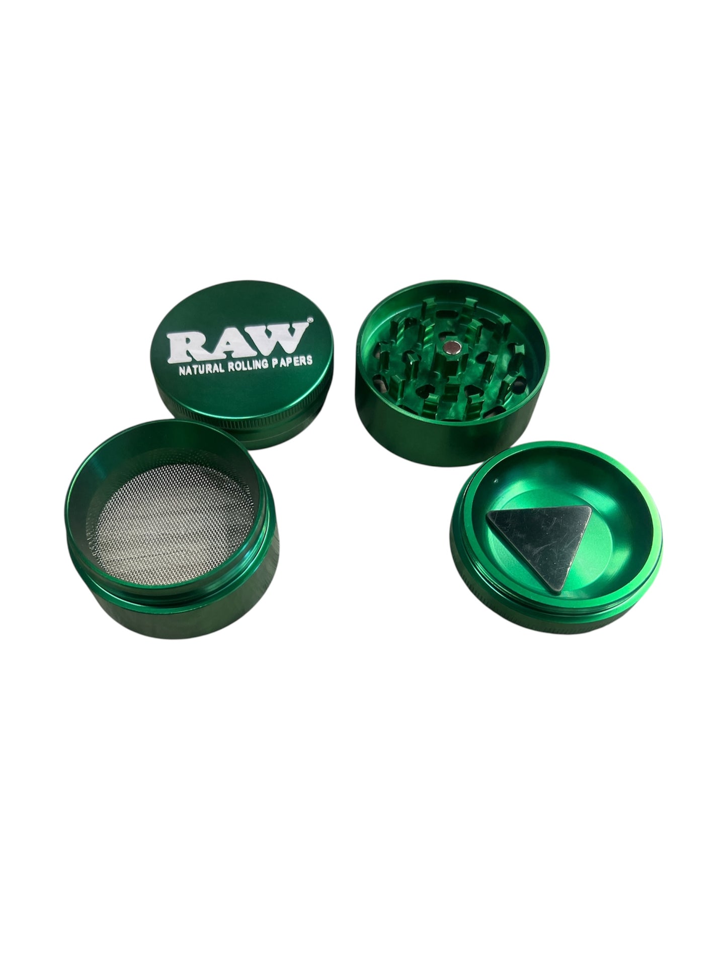Raw Santa Cruz 4 Piece Green Shredder
