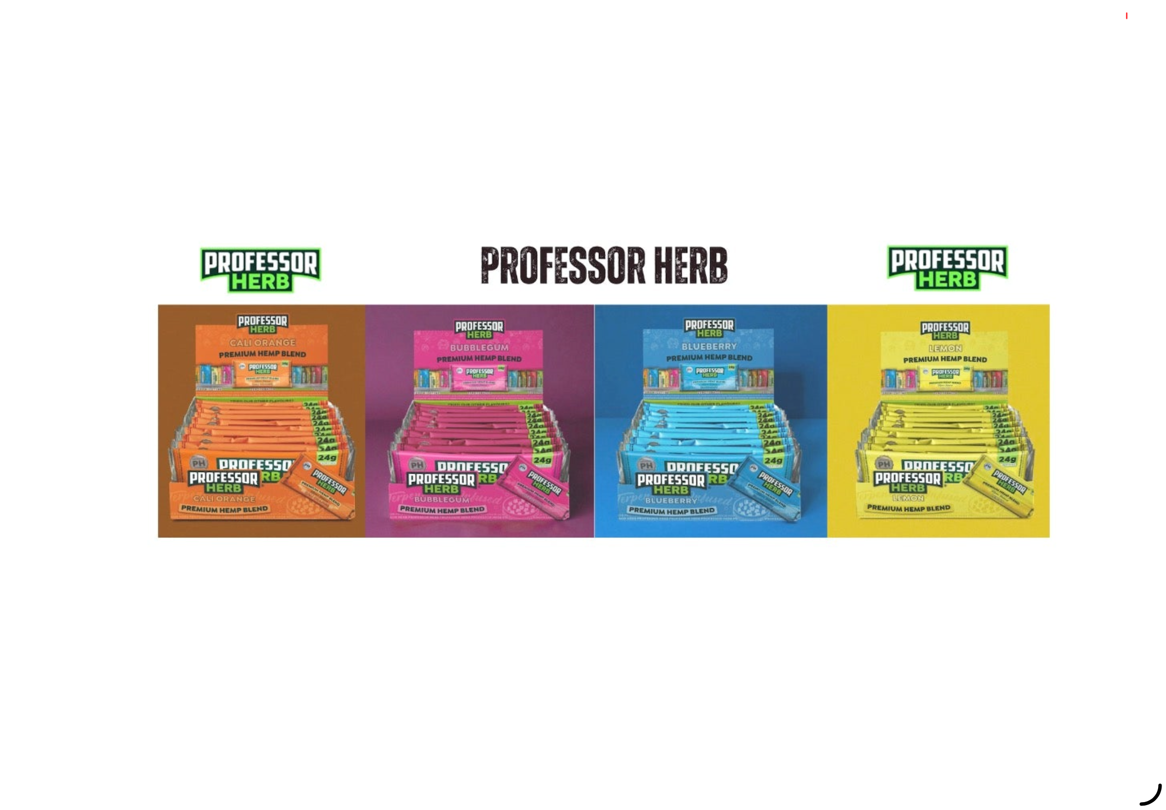 Professor Herb Premium Hemp Blends