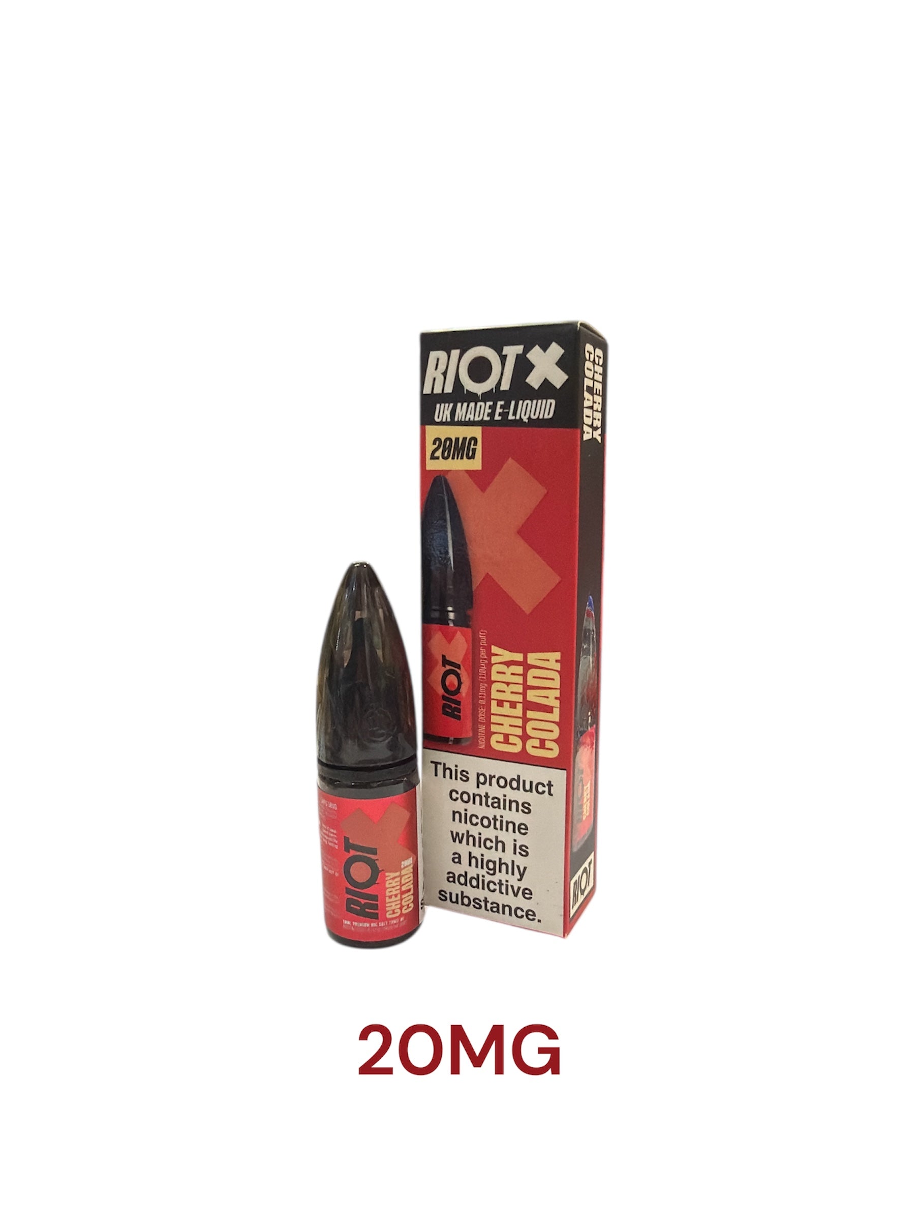 Riot X Cherry Colada 10ML 50pg 50vg
