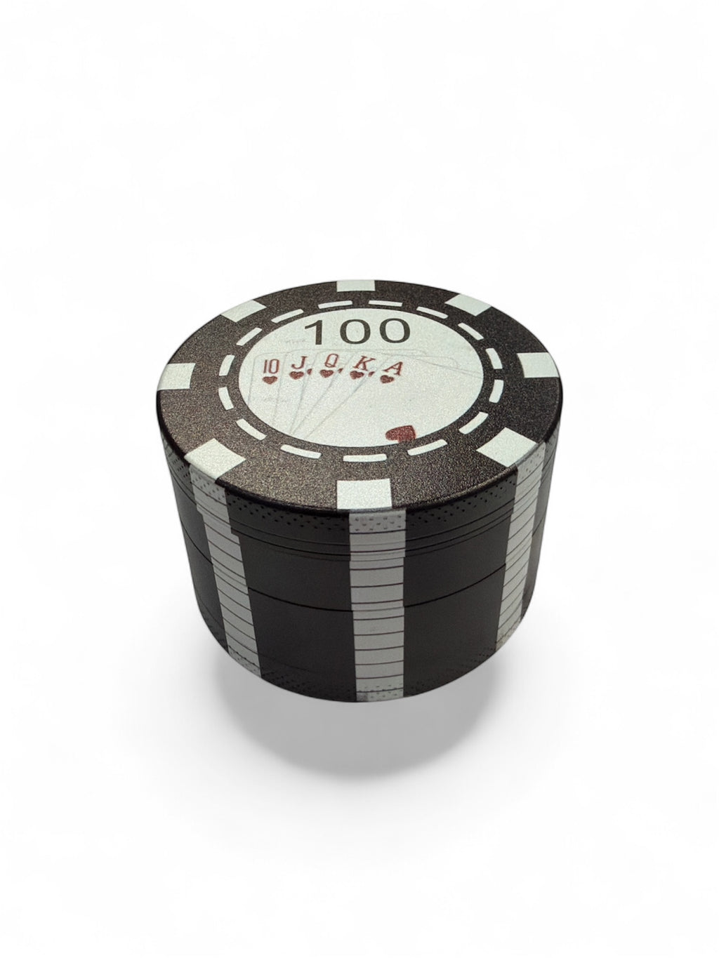 Casino Chip Tobacco Grinder 4 Tier