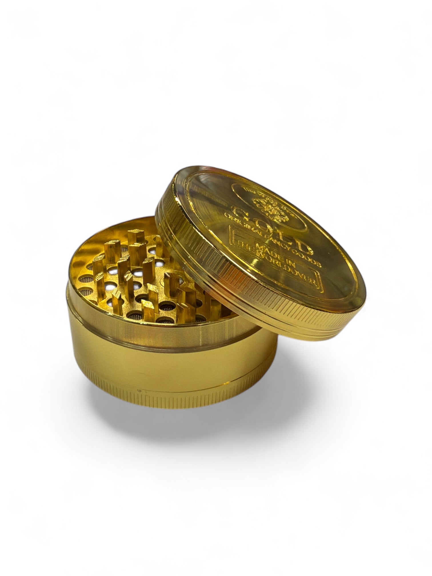 Gold Tobacco Metal Grinder