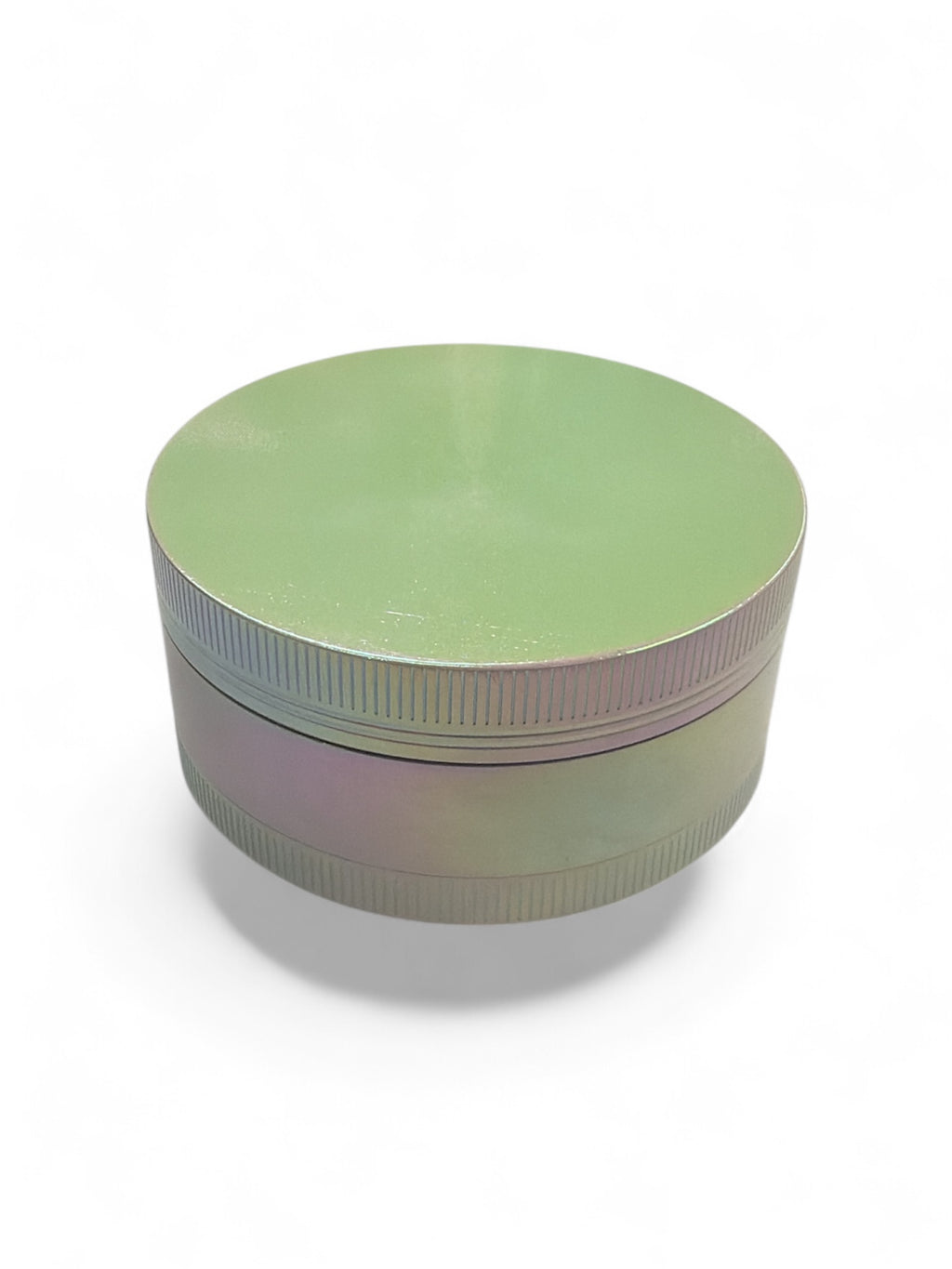 Pearl White Metal Tobacco Grinder