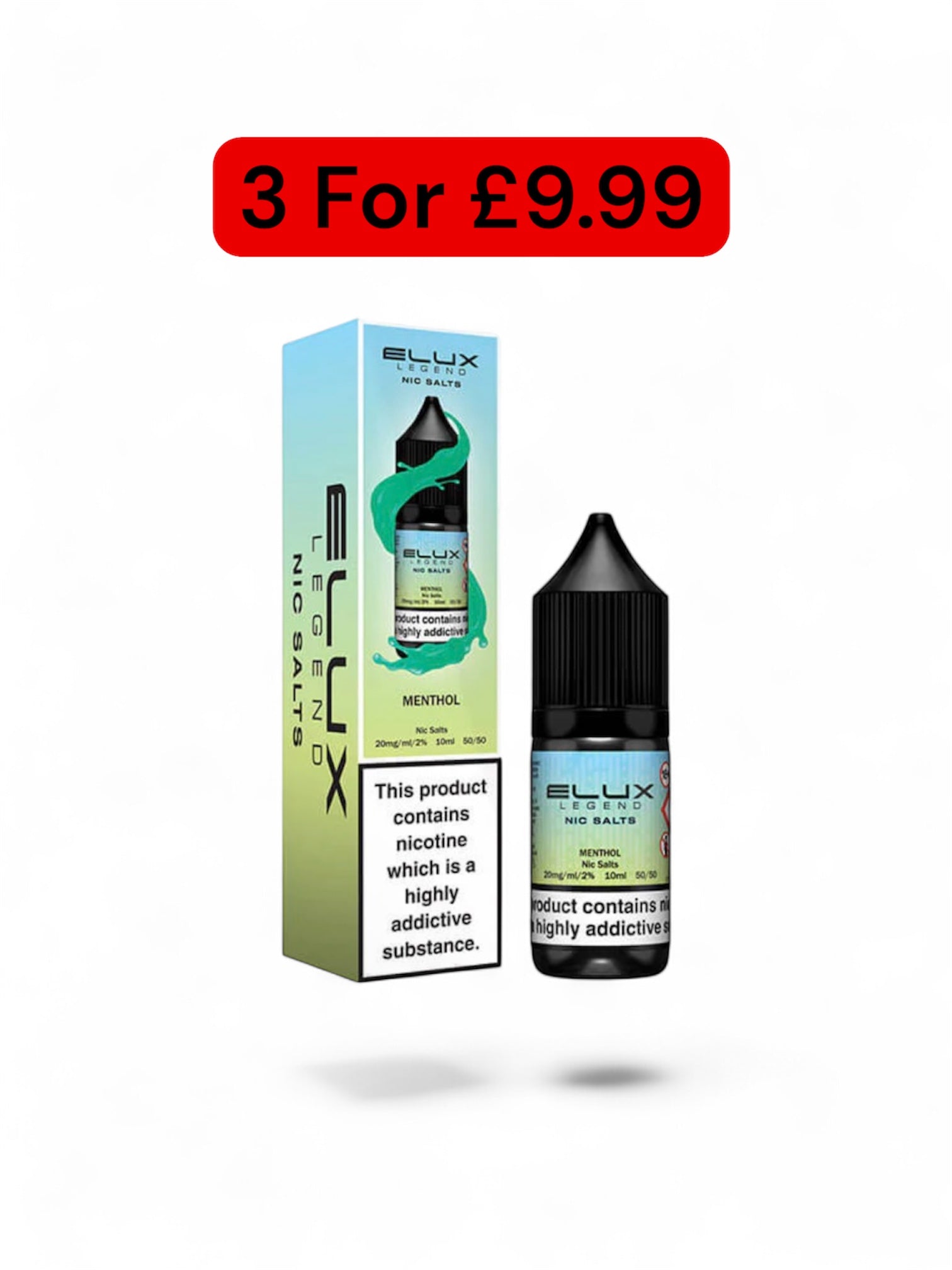 Elux Legend Menthol Nic Salt 10ML