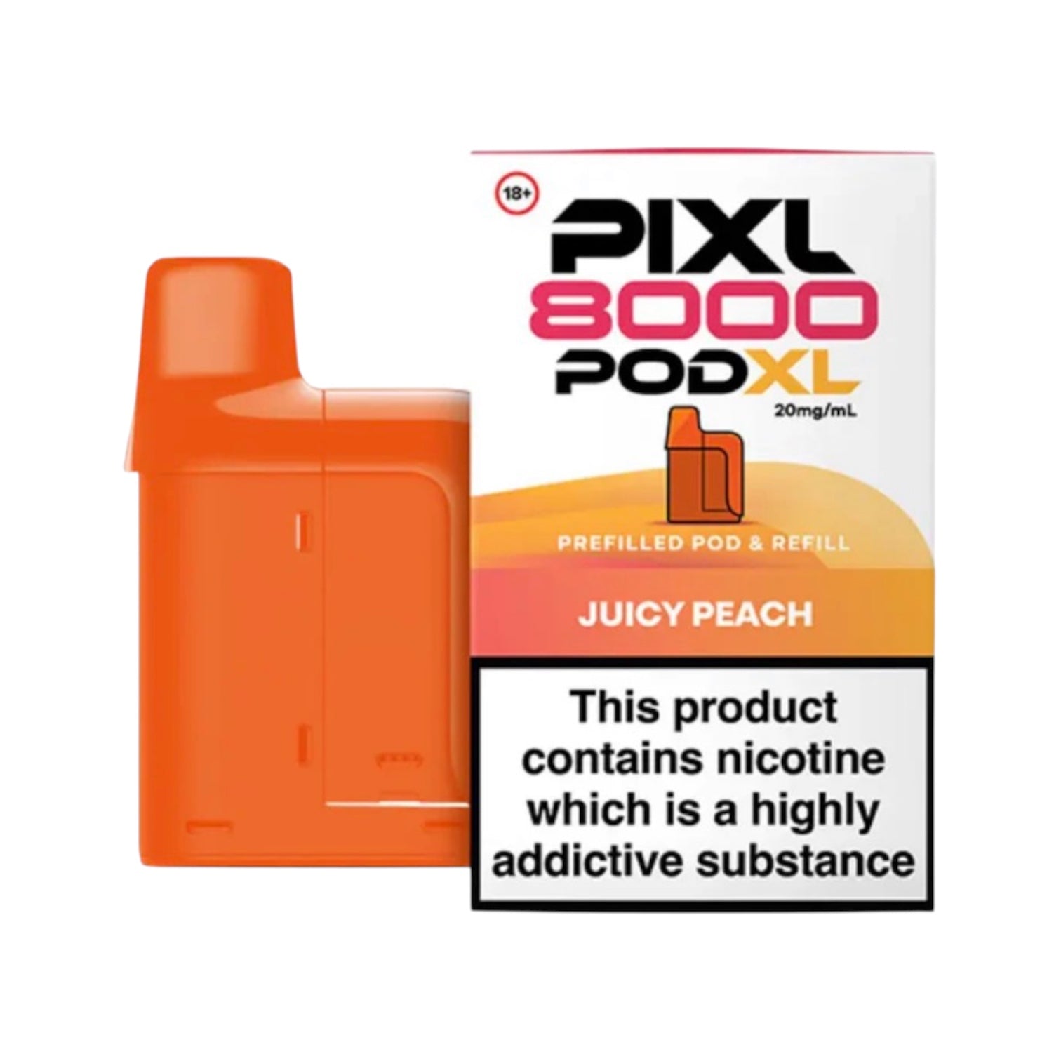 PIXL 8000 Juicy Peach Refill Pods