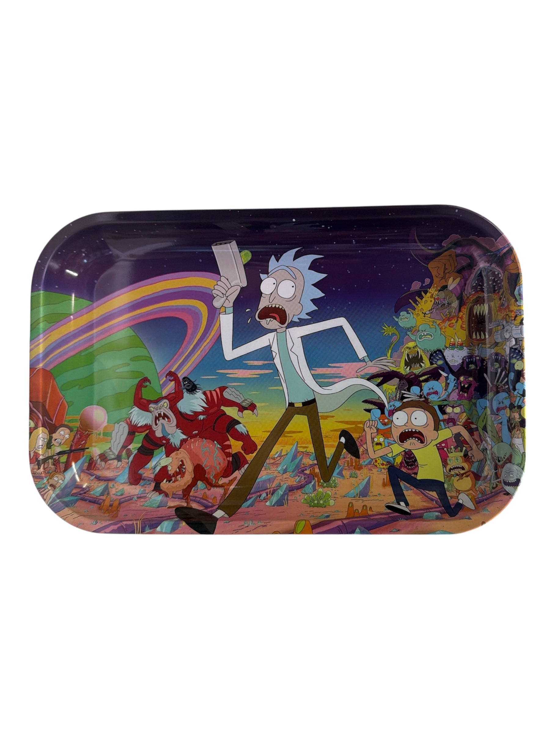 Rick & Morty Rolling Tray Medium Size
