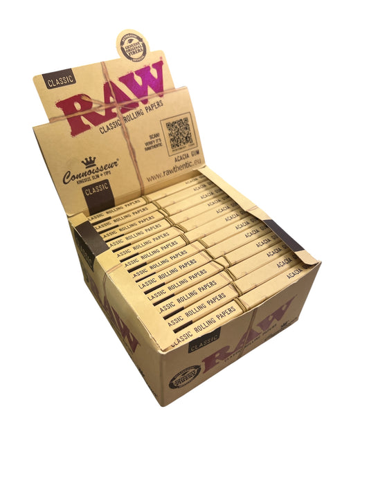 Raw classic Connoisseur king size slim + Tips