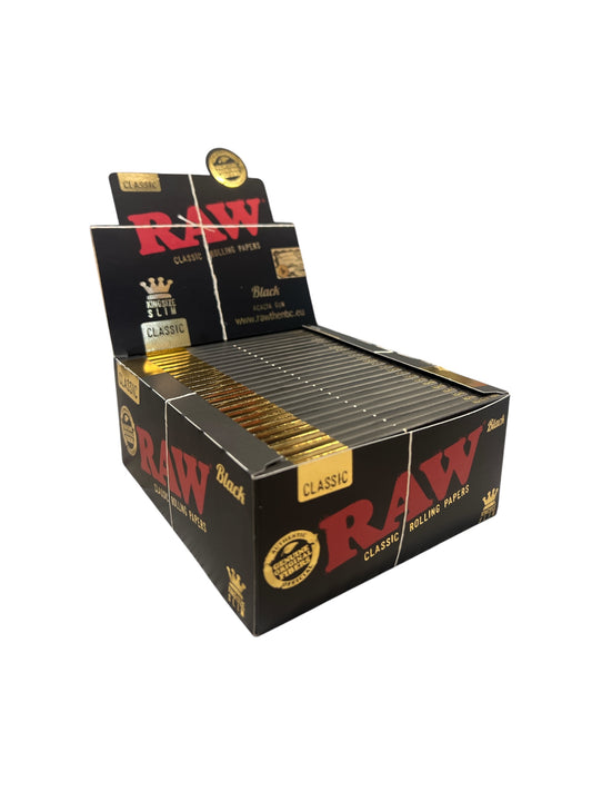 Raw king size Black box of 50