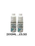 Wow Cigarette Menthol Drops 10ml x2