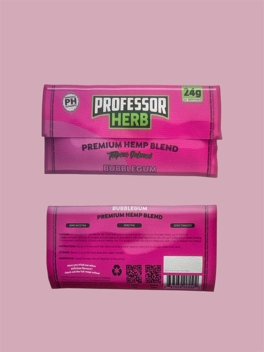 Professor Herb Hemp Blend 24g – Bubblegum|Herbal Tea Blend